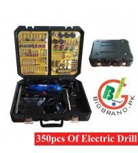 350 Pcs Electric Drill Grinder and Grinding Set